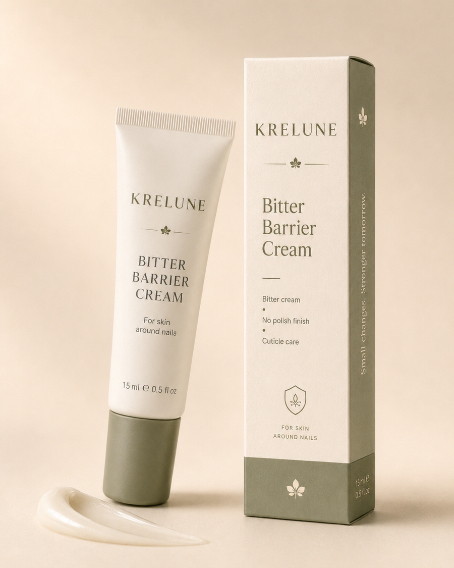 Bitter Barrier Cream tube beside its carton